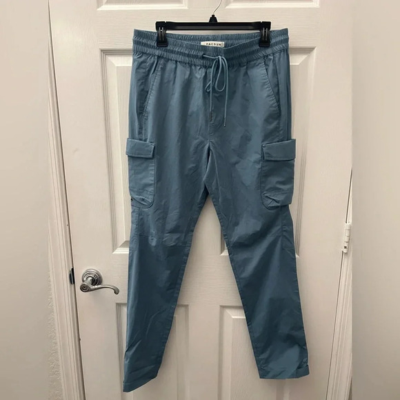 Pacsun men’s cargo pants blue size M - Picture 2 of 8